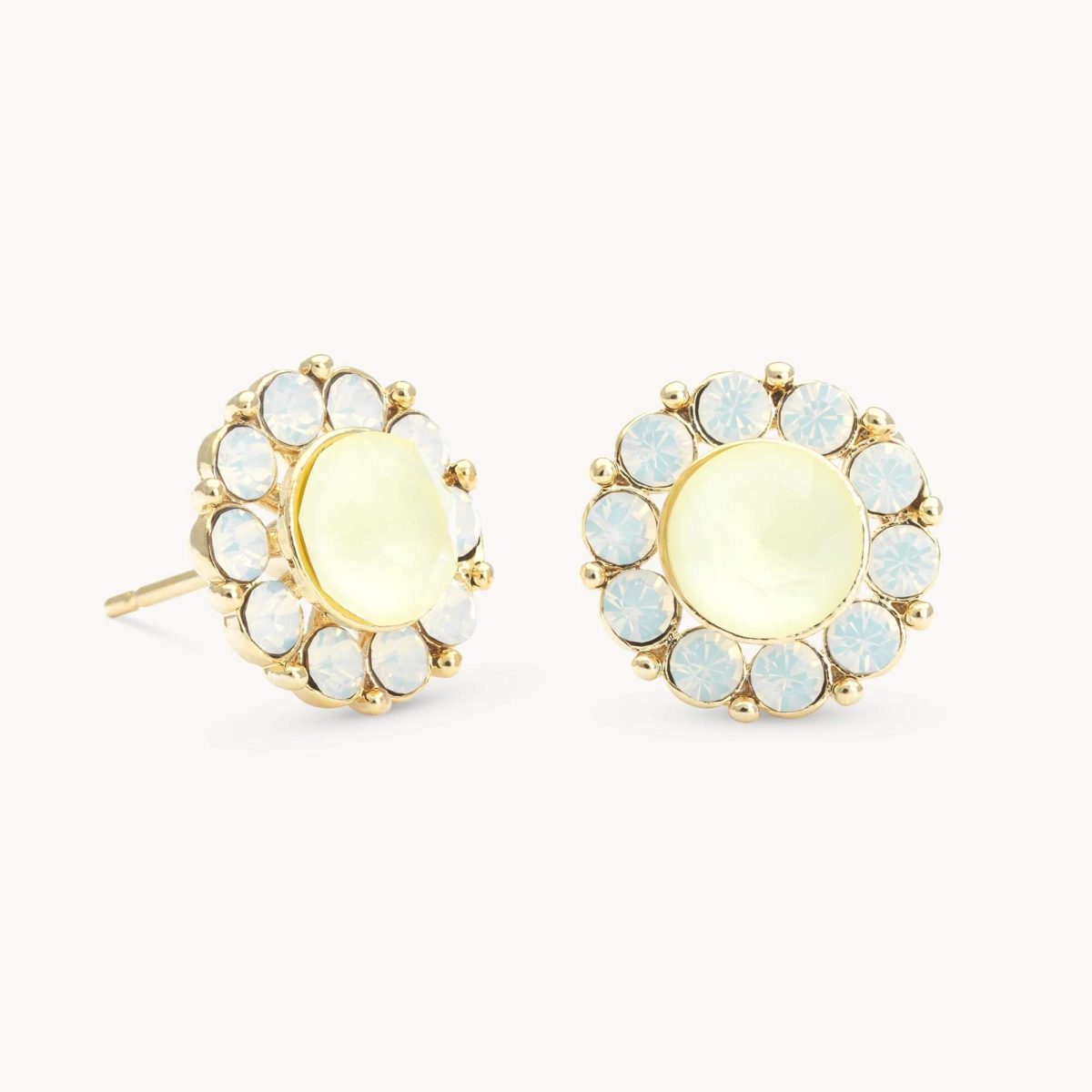 Miss Sofia Sugar Lemon Gold Studs